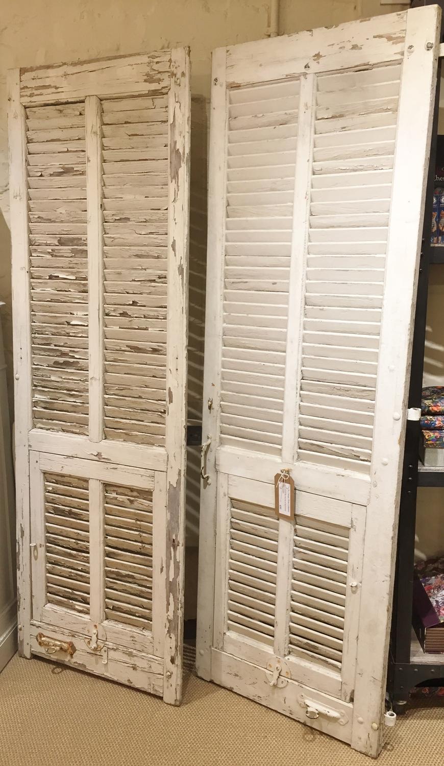 Vintage French shutters