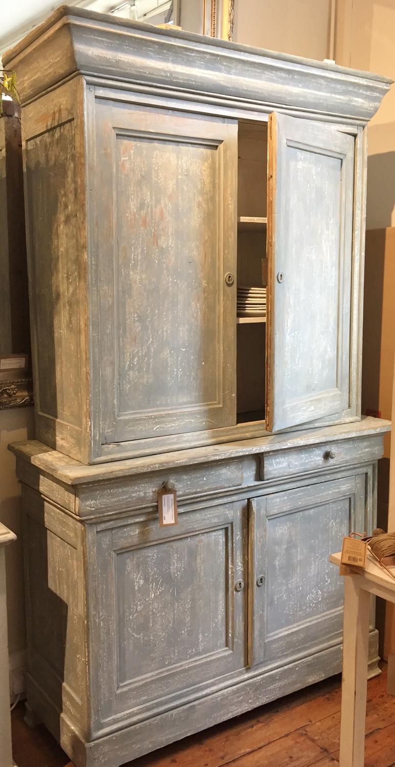 Painted French cupboard
